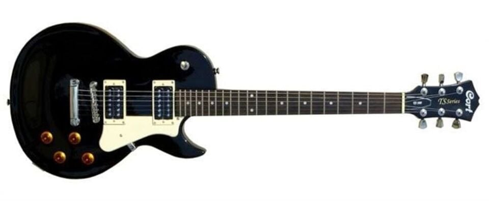CORT CR100BK Elektro Gitar - Siyah (H-H)