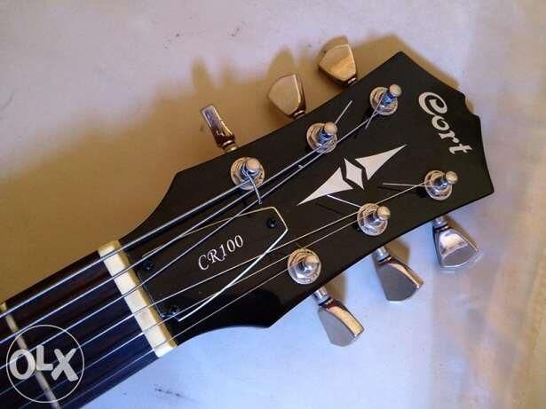 CORT CR100BK Elektro Gitar - Siyah (H-H)