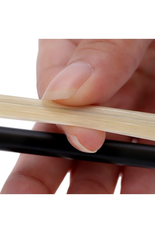 Karbon Fiber Profesyonel Tam Boy Keman Yayı - 4/4 Carbon Arşe Siyah