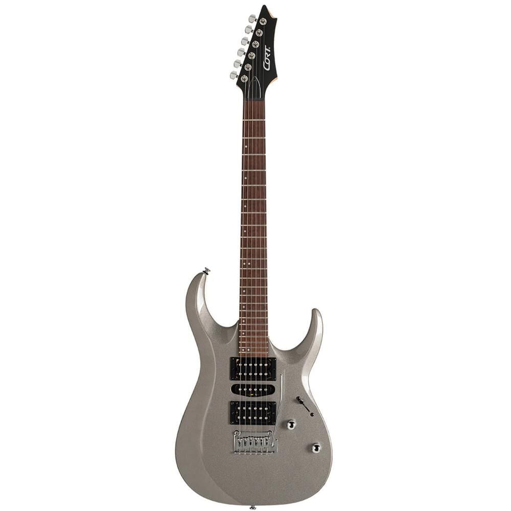 CORT X200SV Elektro Gitar - Gümüş (H-H)