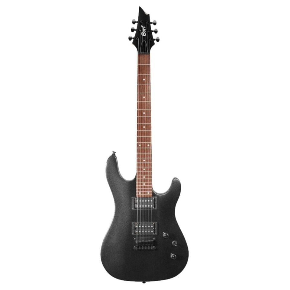 CORT KX100BKM Elektro Gitar - Metalik Siyah (H-H)