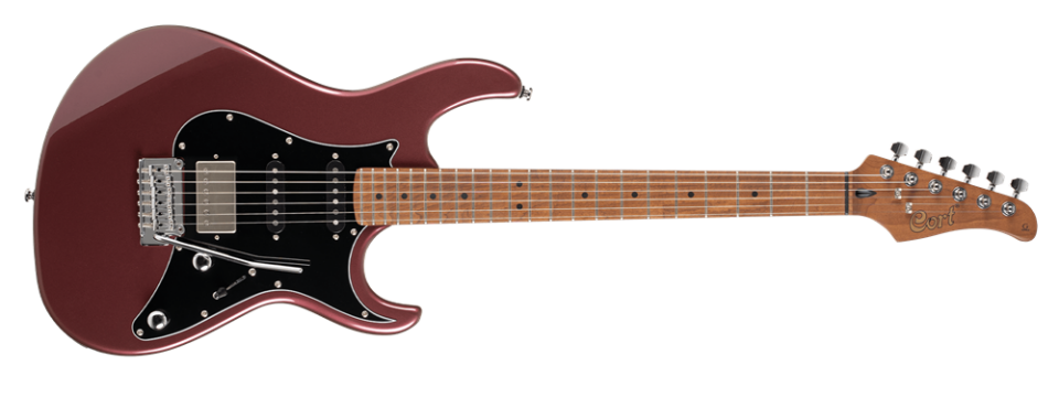 CORT G250SEVVB Elektro Gitar - Bordo (S-S-H)