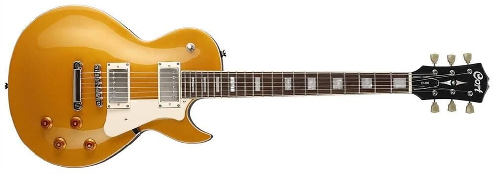 CORT CR200GT Elektro Gitar - Gold Top (H-H)