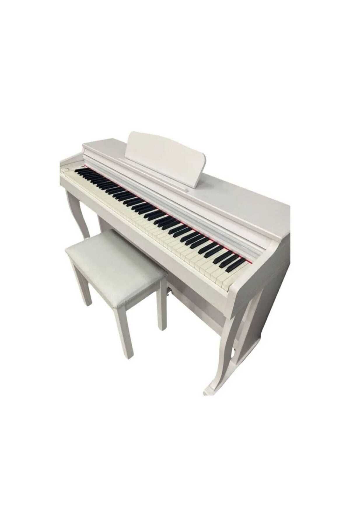 BAVYERA SP064 Dijital Piyano Beyaz (Tabure Hediyeli) Beyaz