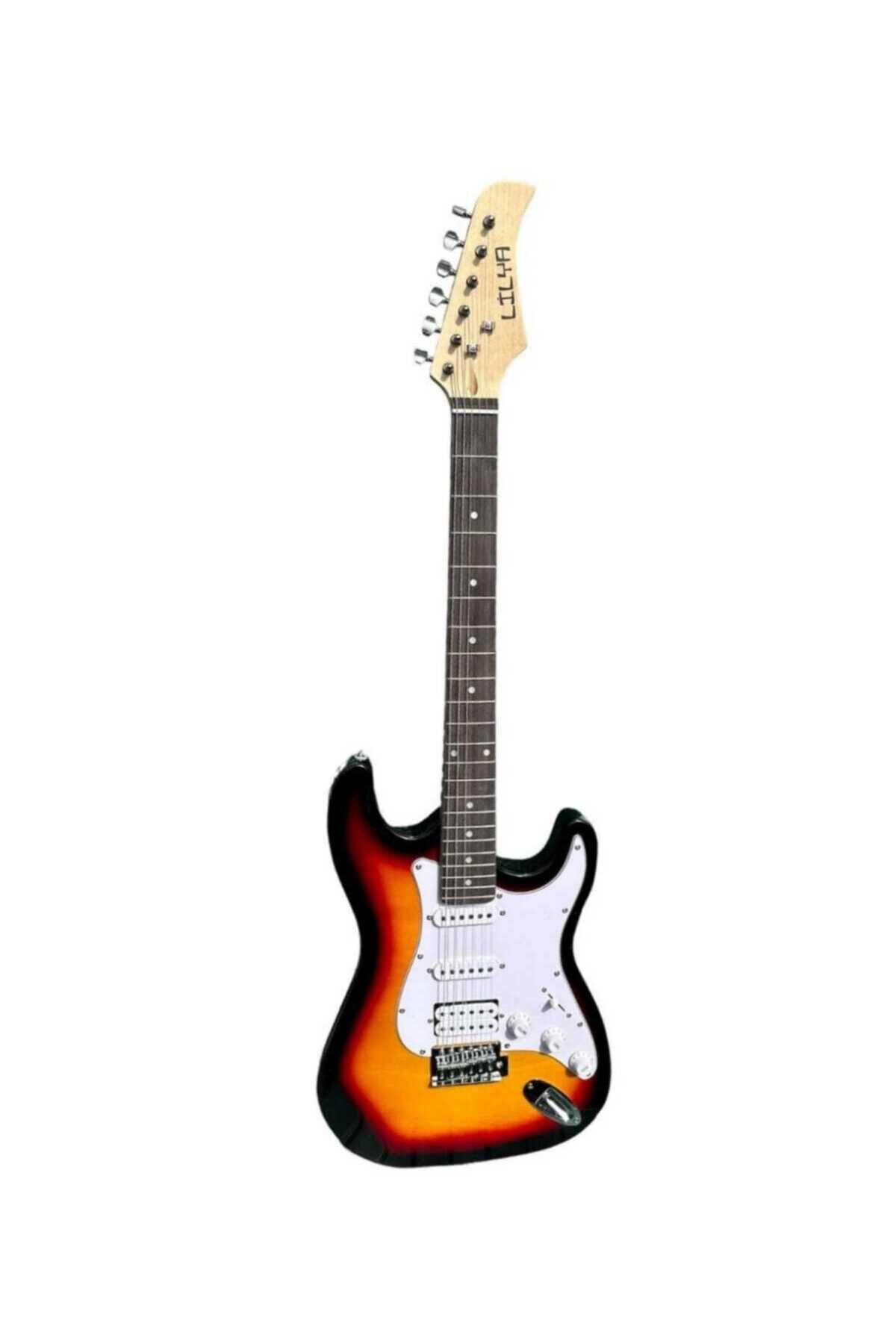 Lilya St309 Hss Elektro Gitar-Gün Batımı Günbatımı
