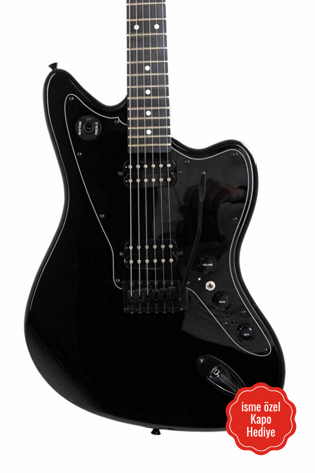 Tagima Duo Smart HH Elektro Gitar Jazzmaster Kulaklık Girişli Efektli