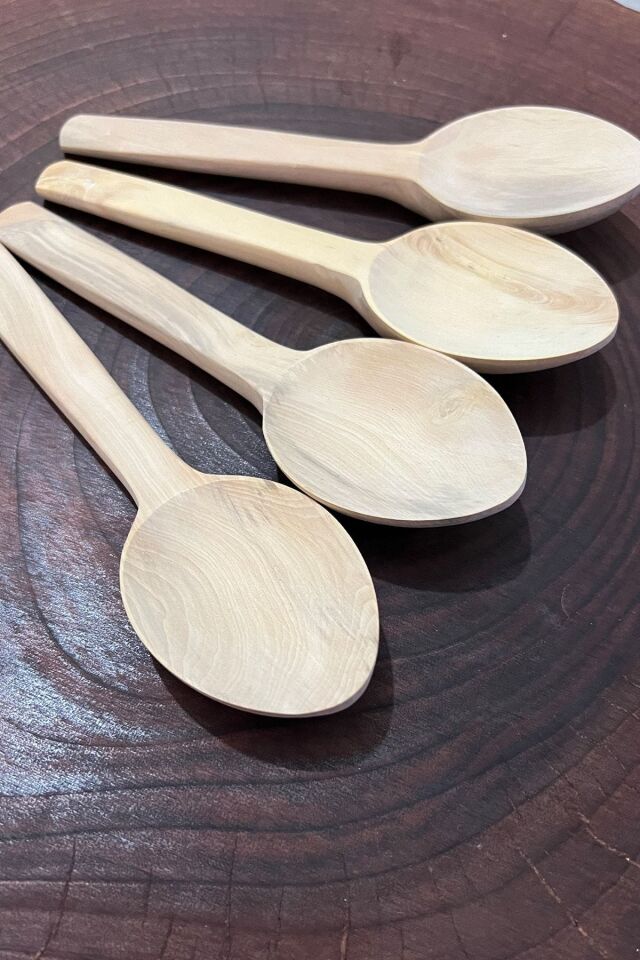 Şimşir Ağacından El Yapımı Ankara Oyun Kaşığı 06KSK06