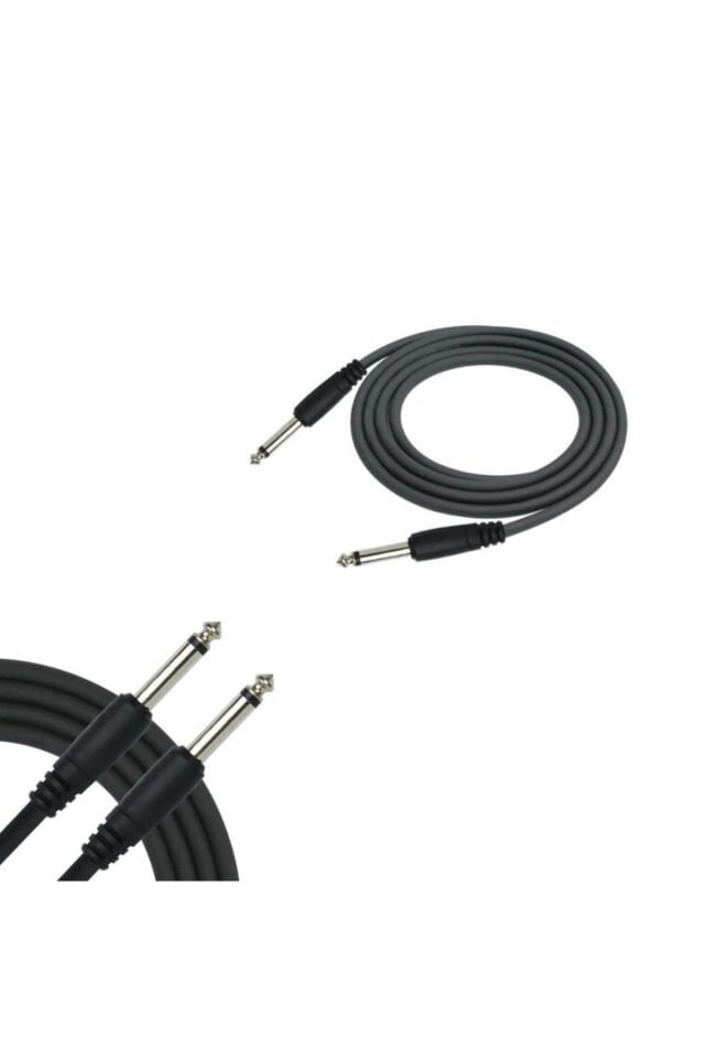 Kirlin IC 241 Gitar Kablosu 6.3 mm. mono (SİYAH)