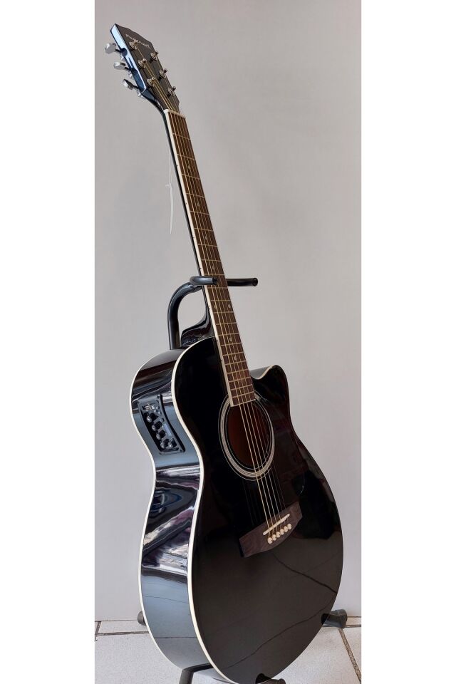 Usb Girişli Ekolayzırlı Elektro Akustik Gitar (SİYAH)