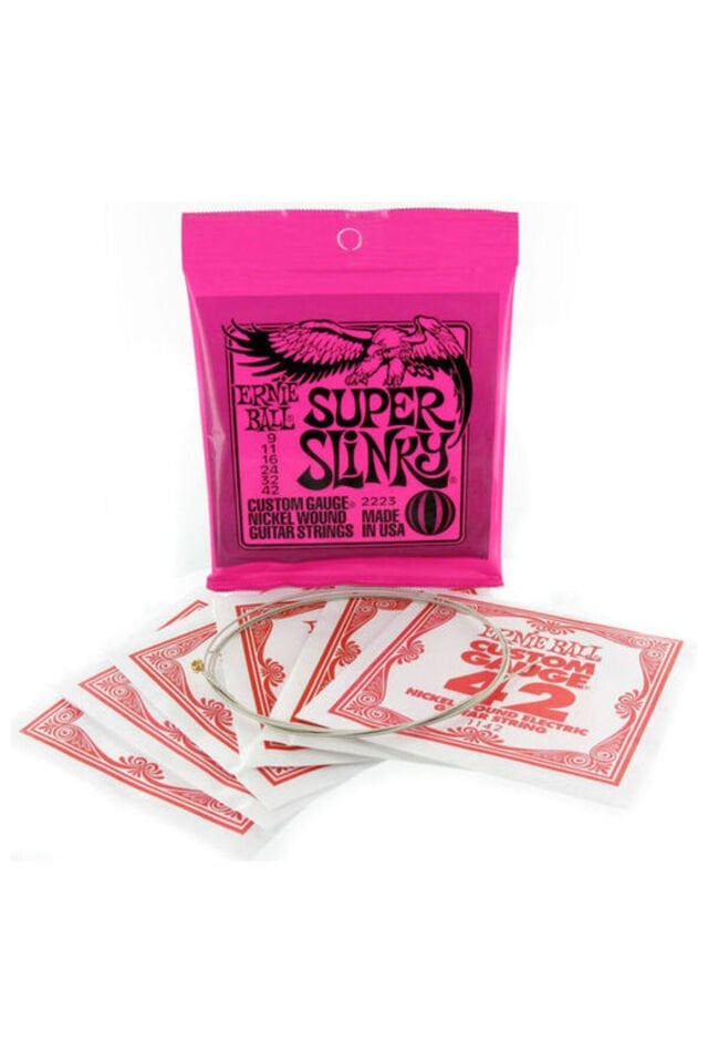 P02223 Super Slinky 09-42 Elektro Gitar Teli