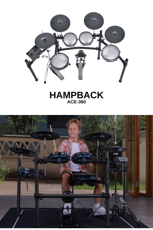 HAMPBACK ACE 360 Elektronik Davul