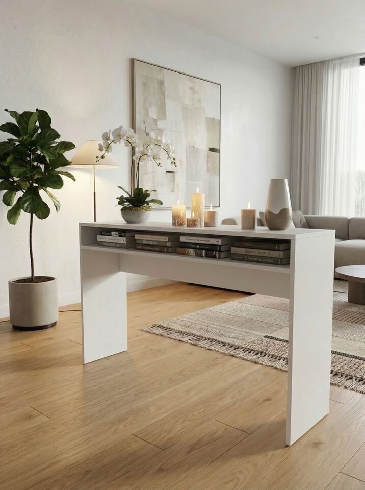 Montavo Kapaklı Piyano Sehpası Beyaz (PS-35 / PLX-80WH / JDP-8830 Uyumlu)