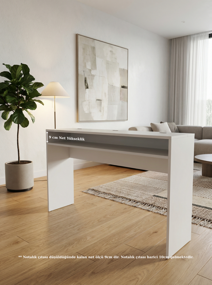 Montavo Kapaklı Piyano Sehpası Beyaz (PS-35 / PLX-80WH / JDP-8830 Uyumlu) beyaz