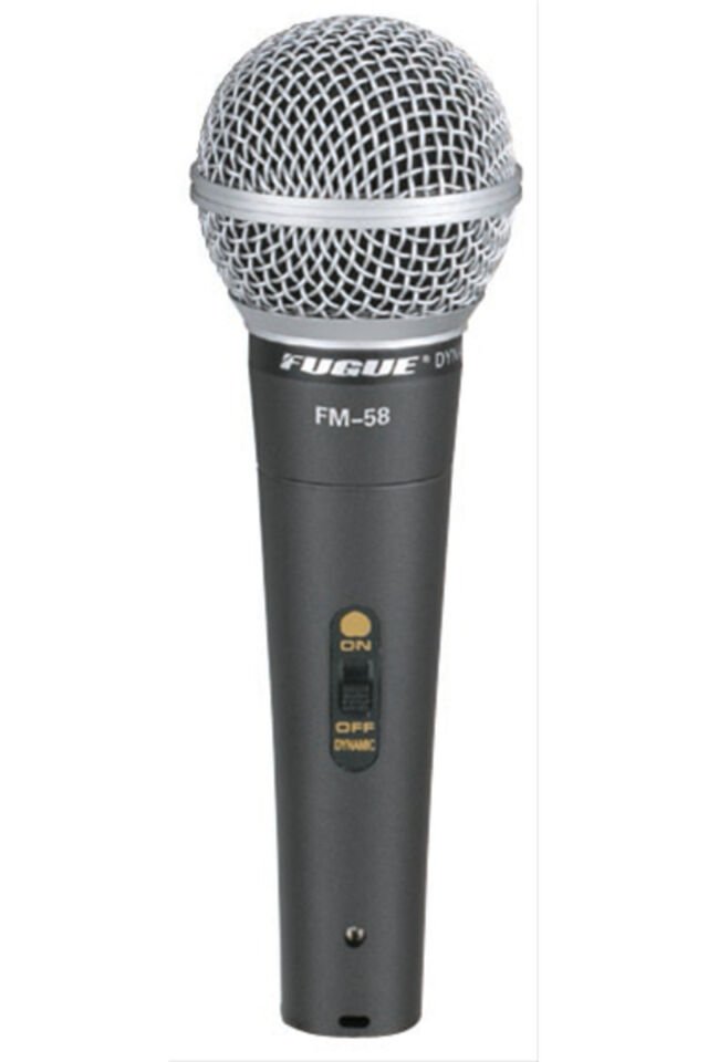 Mikrofon Kablolu Dinamik Tek Yönlü 600 Ohm